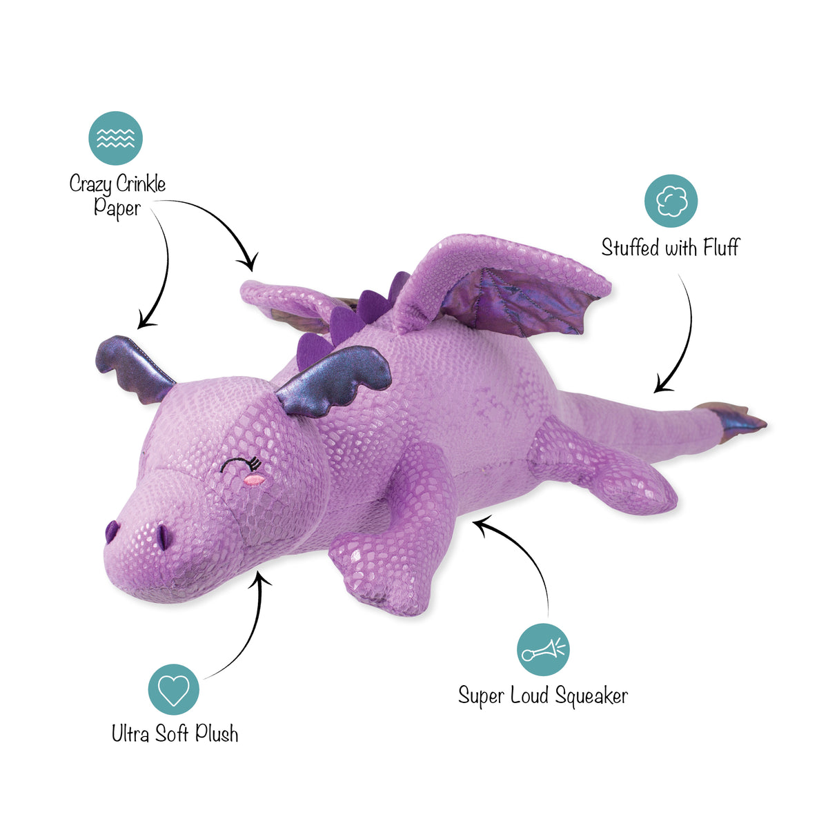 My Scale Mate For Life! Large Plush Dog Toy