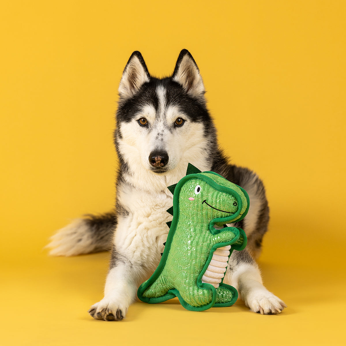 T-Wrecks Durable Plush Dog Toy