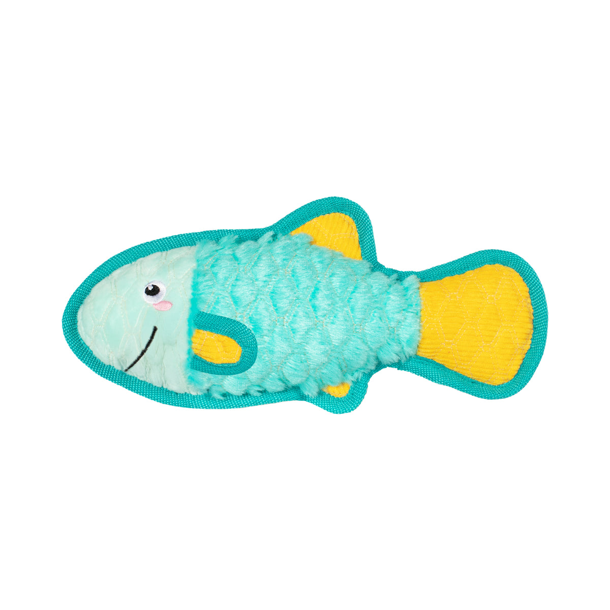 Fish You The Best Durable Plush Dog Toy