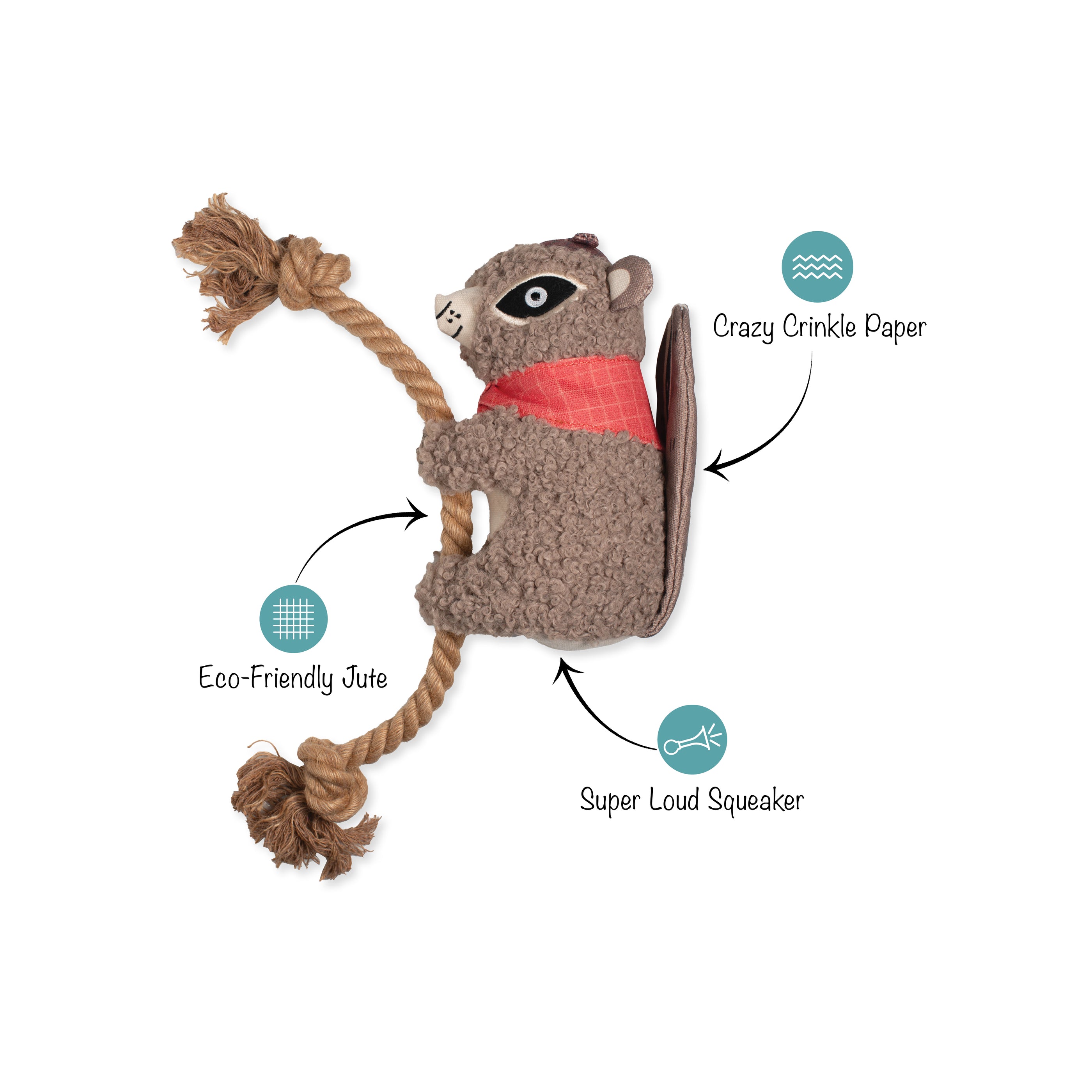 MS Chip Dog Toy
