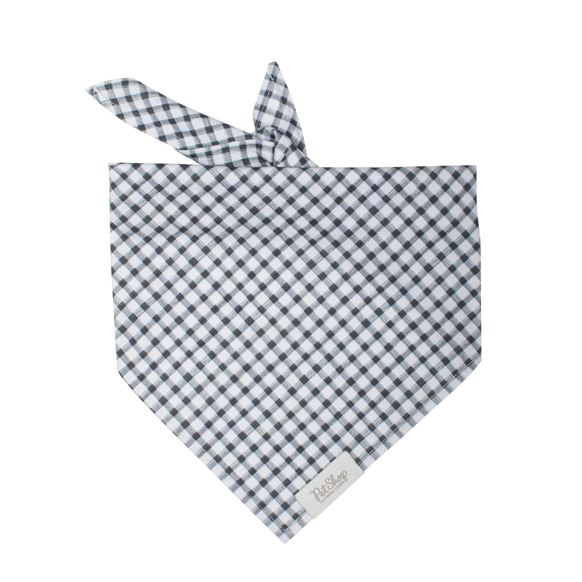 Painted Gingham Bandana
