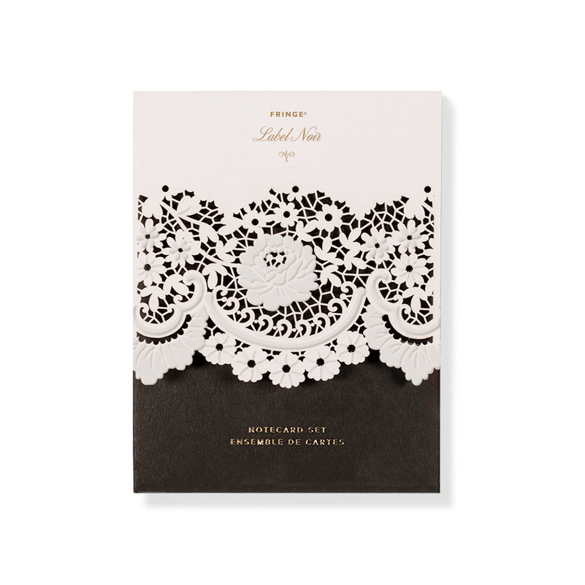 Noir Lace Notecards