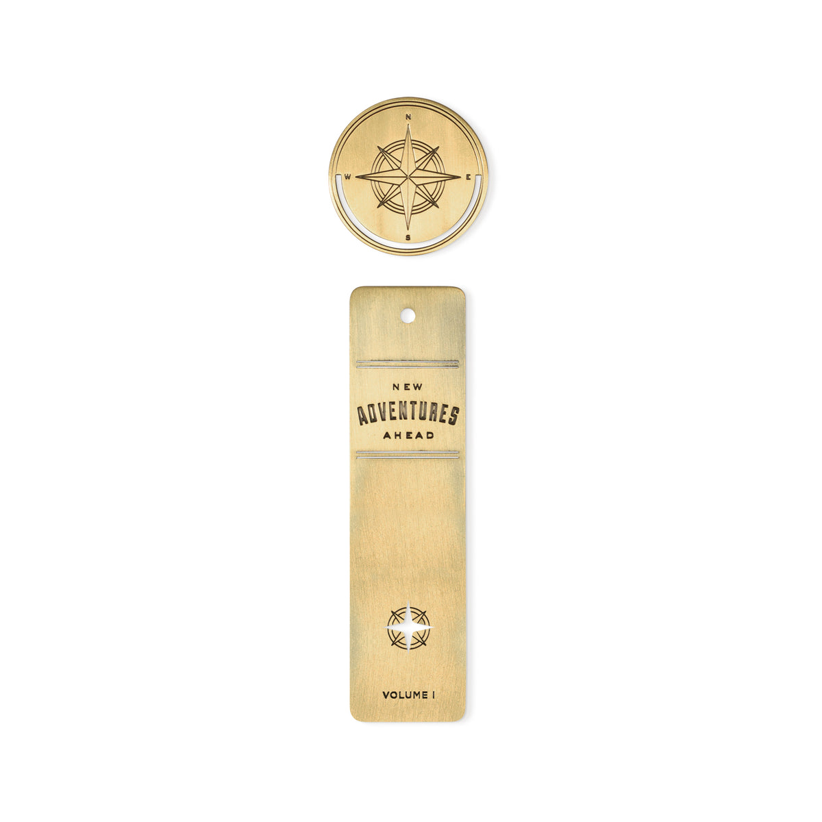 Adventures Brass Bookmarks