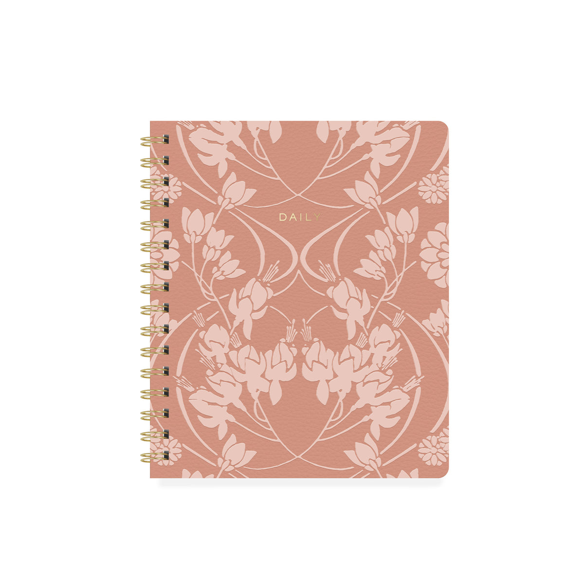 Nouveau Blossom Apricot Non-Dated Daily Planner