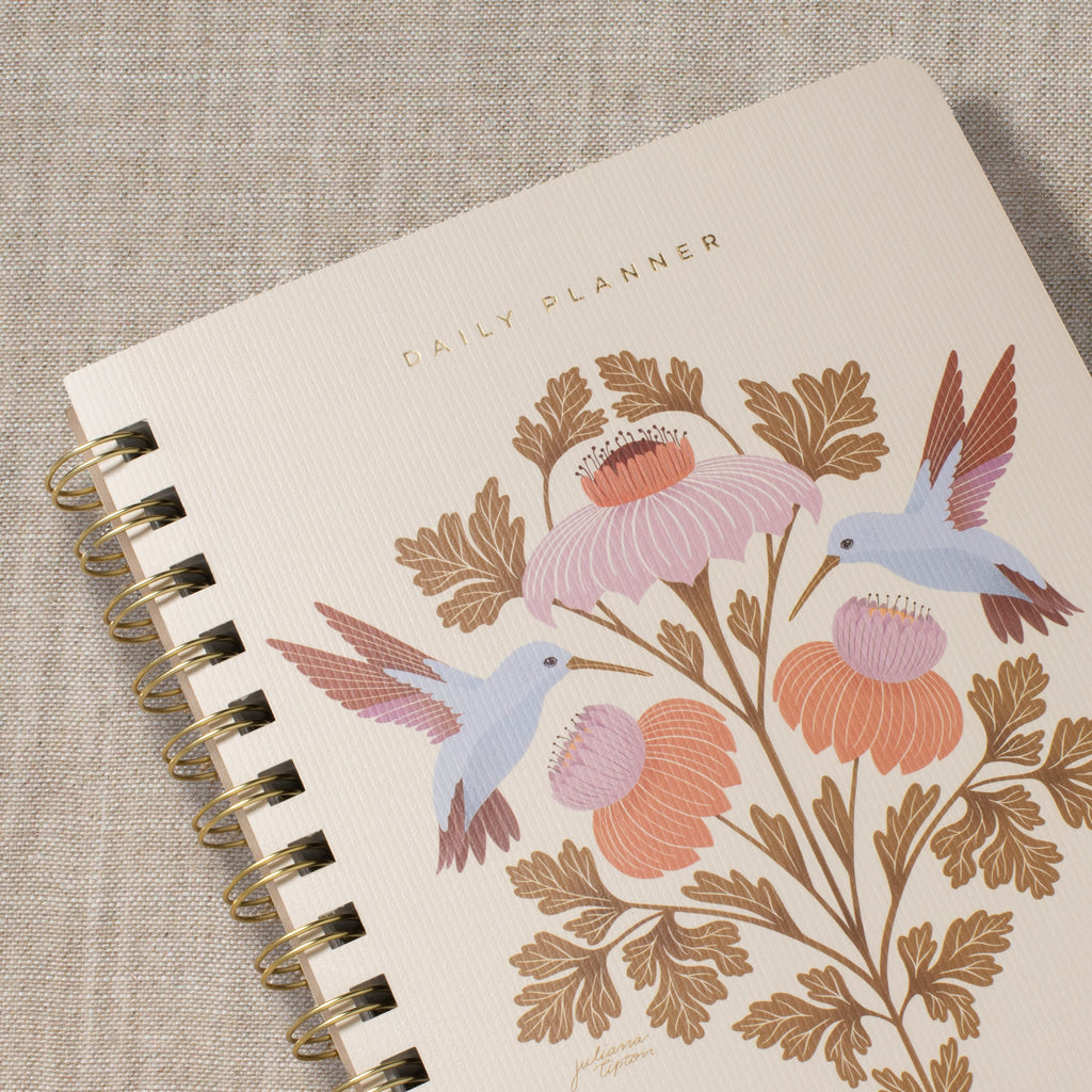 Jt Hummingbirds Non-Dated Daily Planner