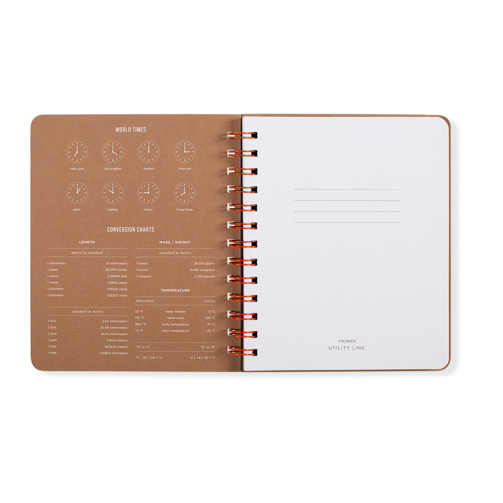 Utility Daily Non-Dated Planner
