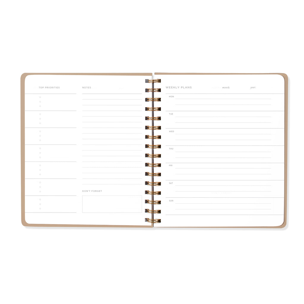 Jt Blue Bird Weekly Non-Dated Planner