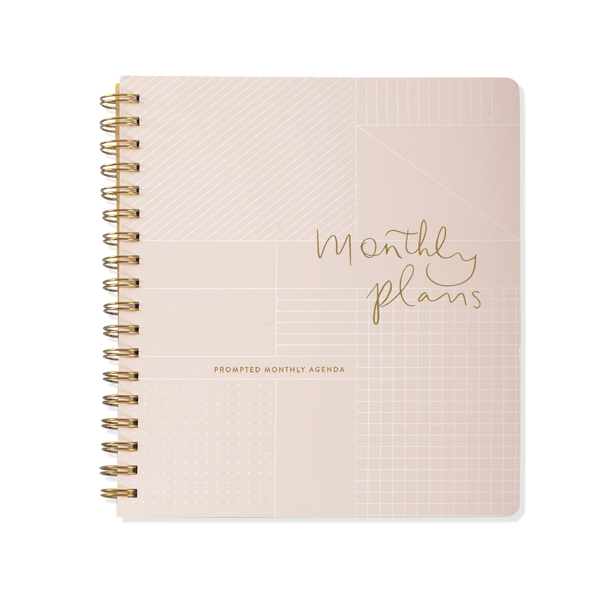 Monthly Grid Plans Non-Dated Monthly Planner