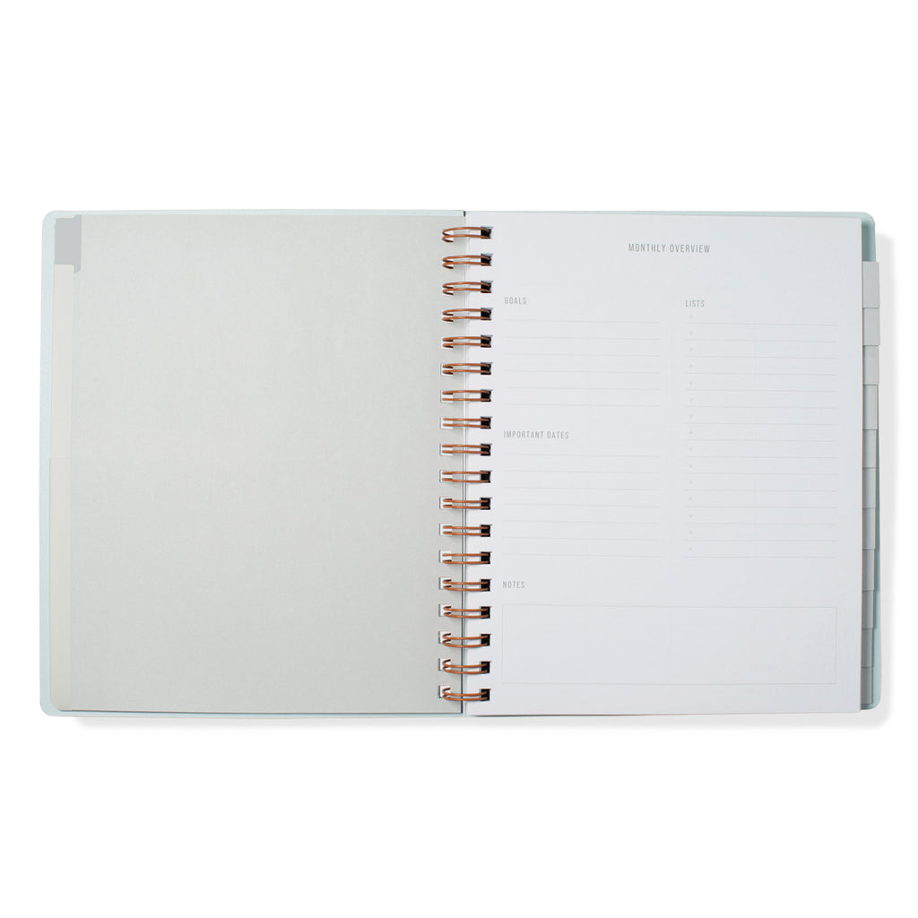 Utility Monthly Non-Dated Planner