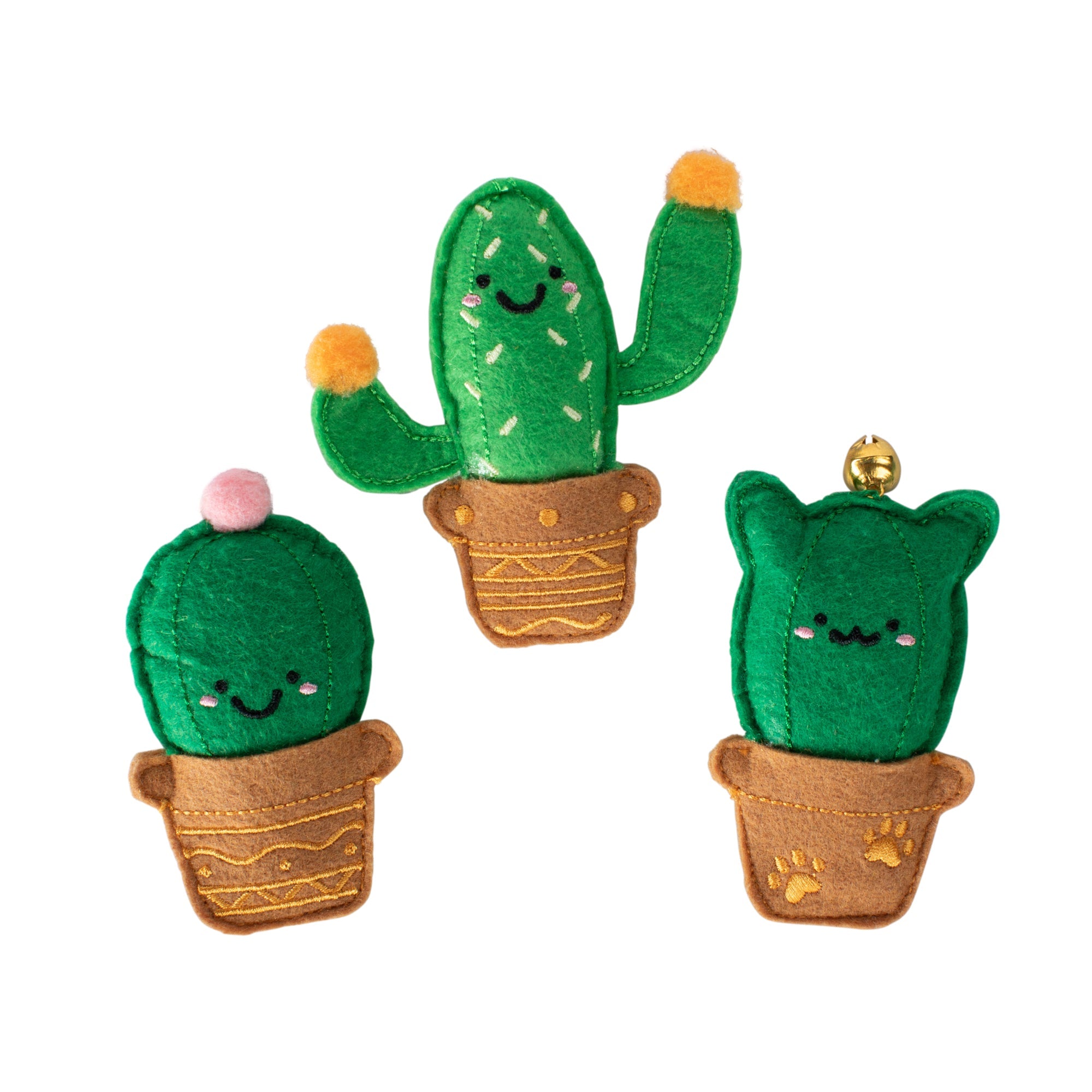 Cat-Us Friends 3pc Felt Cat Toy Set