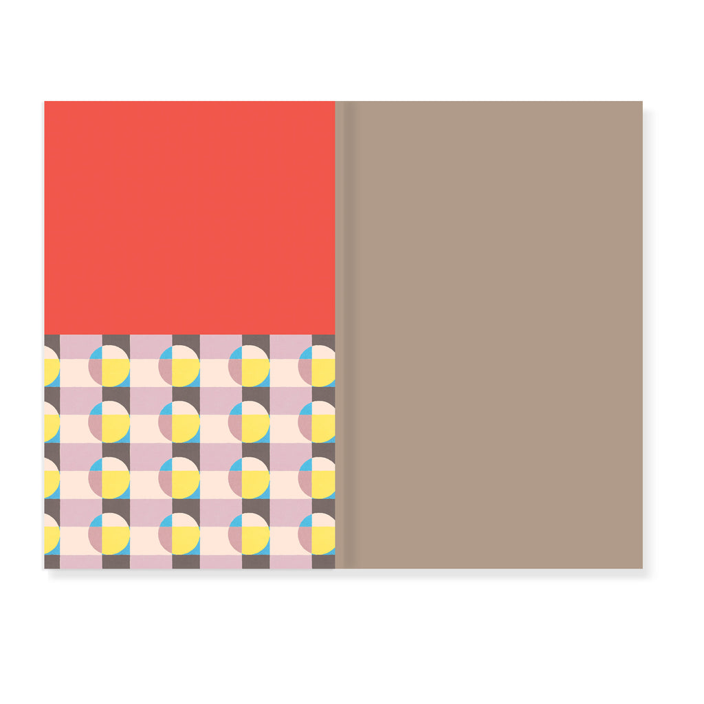 Graphic Red Slim Journal