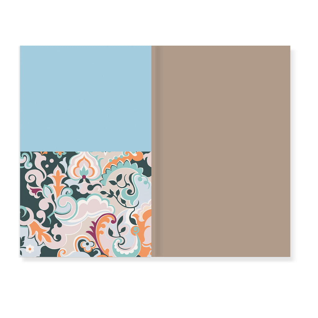 Mod Paisley Slim Journal