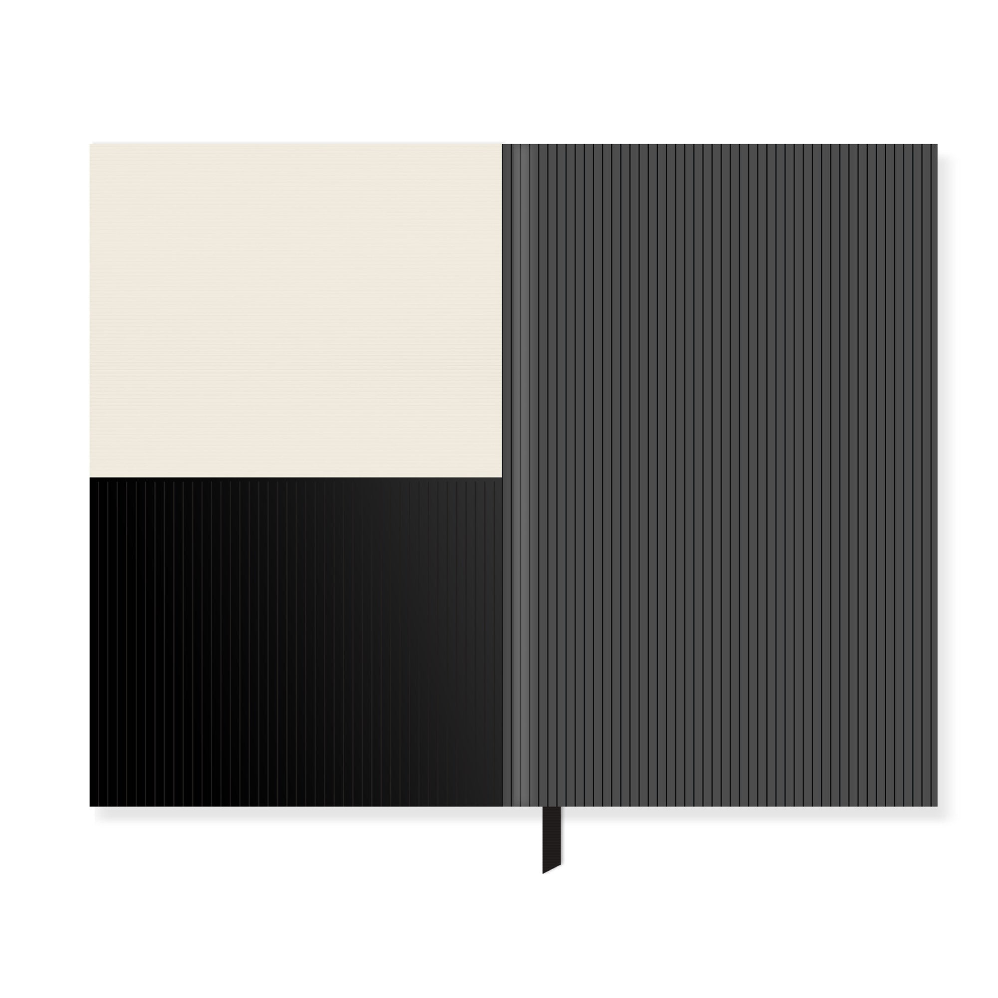 Noir Petite Bow Slim Journal