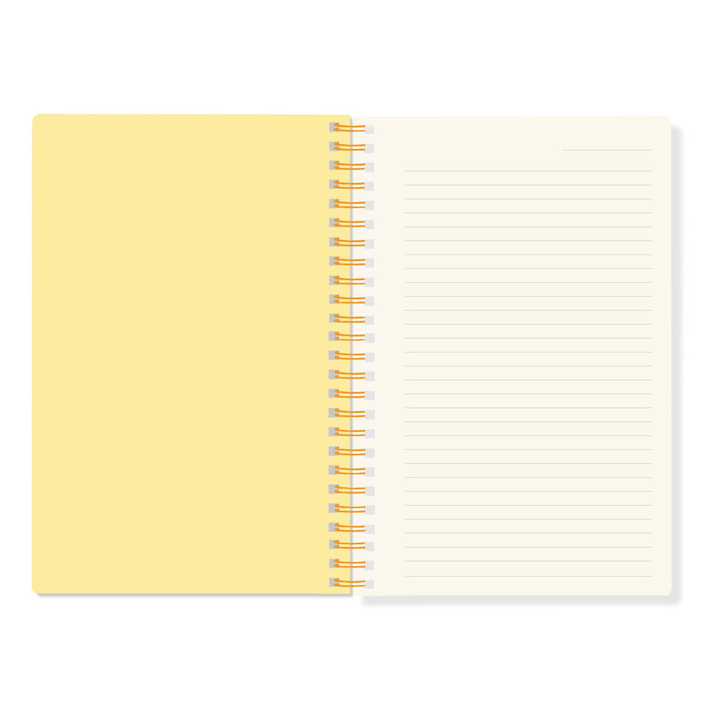 Flower Box Slim Paperback Spiral Journal