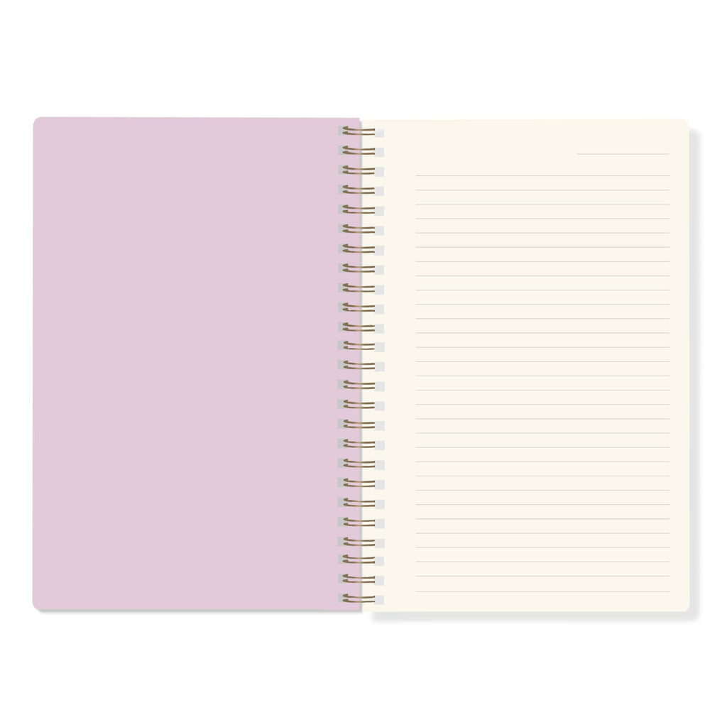 Color Wheel Slim Paperback Spiral Journal