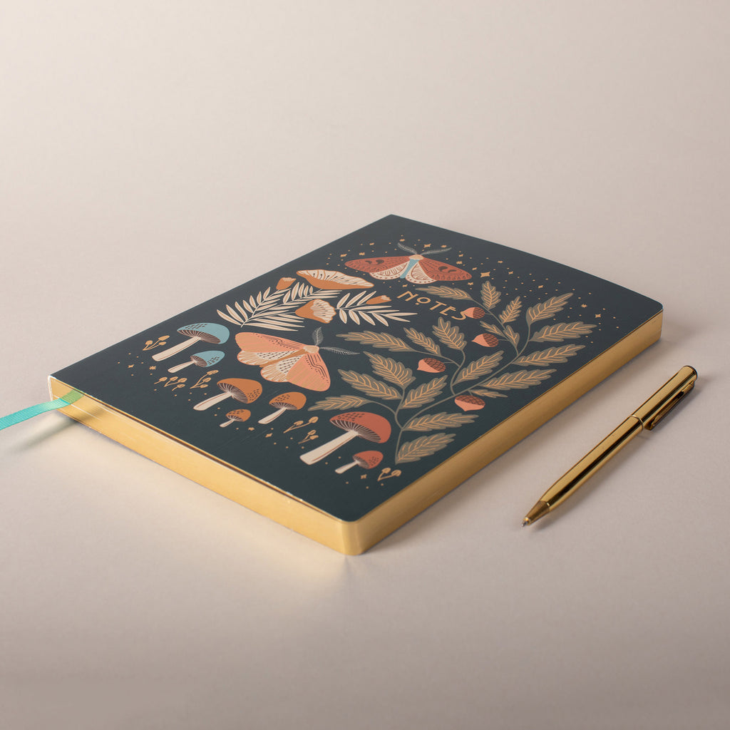 Jt Mushroom  Classic Small Paperback Journal