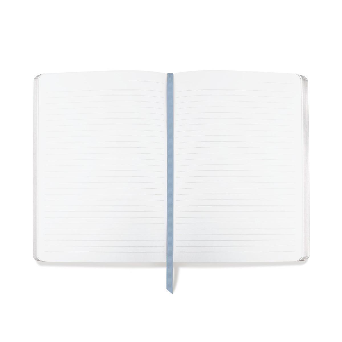 Fleur Blue Classic Small Paperback Journal