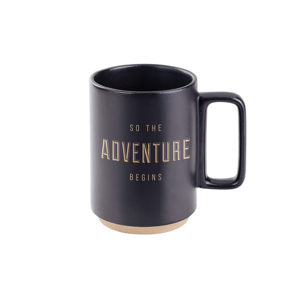 ADVENTURE BEGINS MUG Fringe Studio
