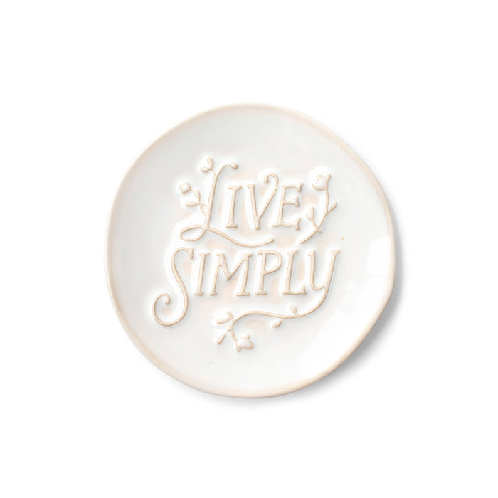LIVE SIMPLY ROUND TRAY