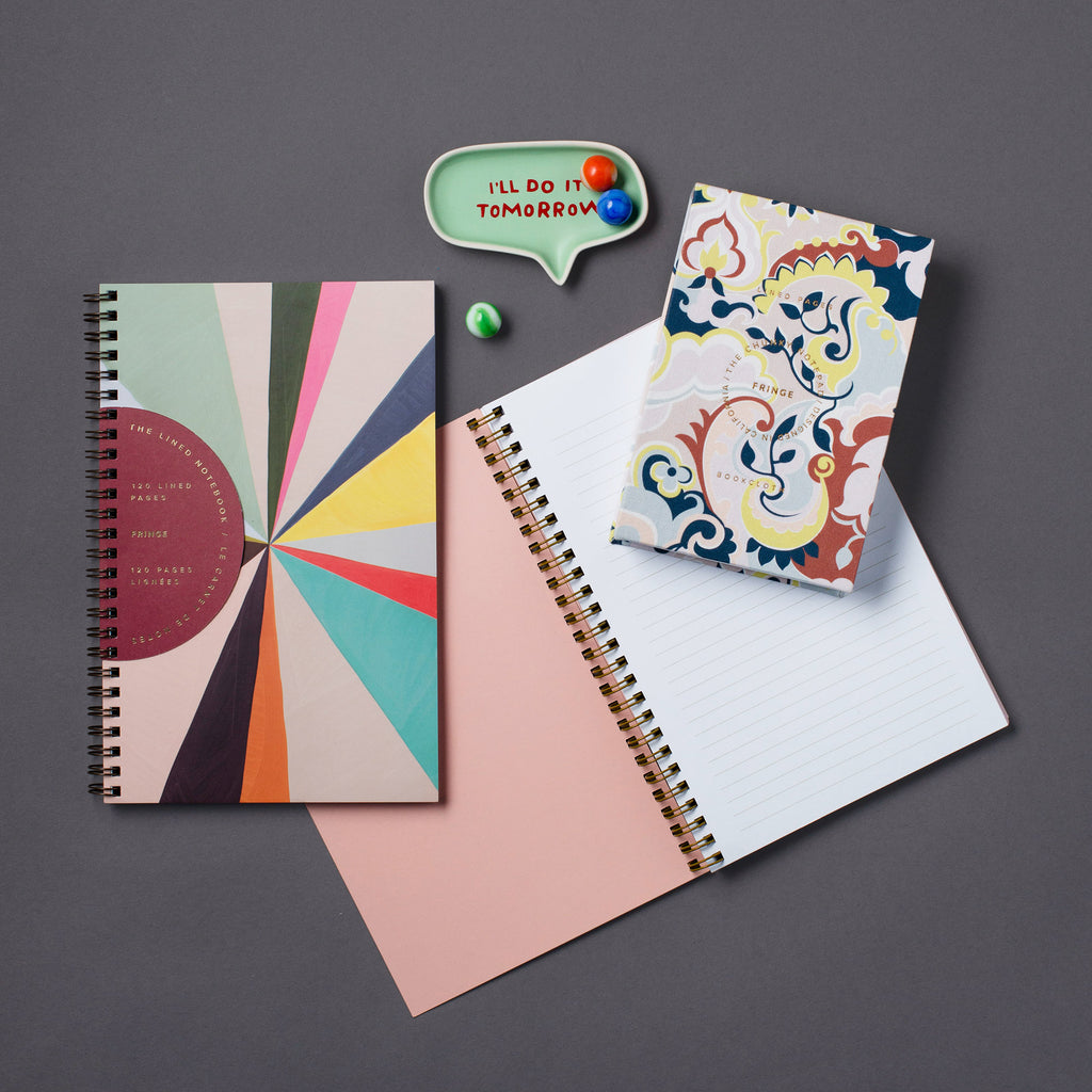 Color Wheel Slim Paperback Spiral Journal