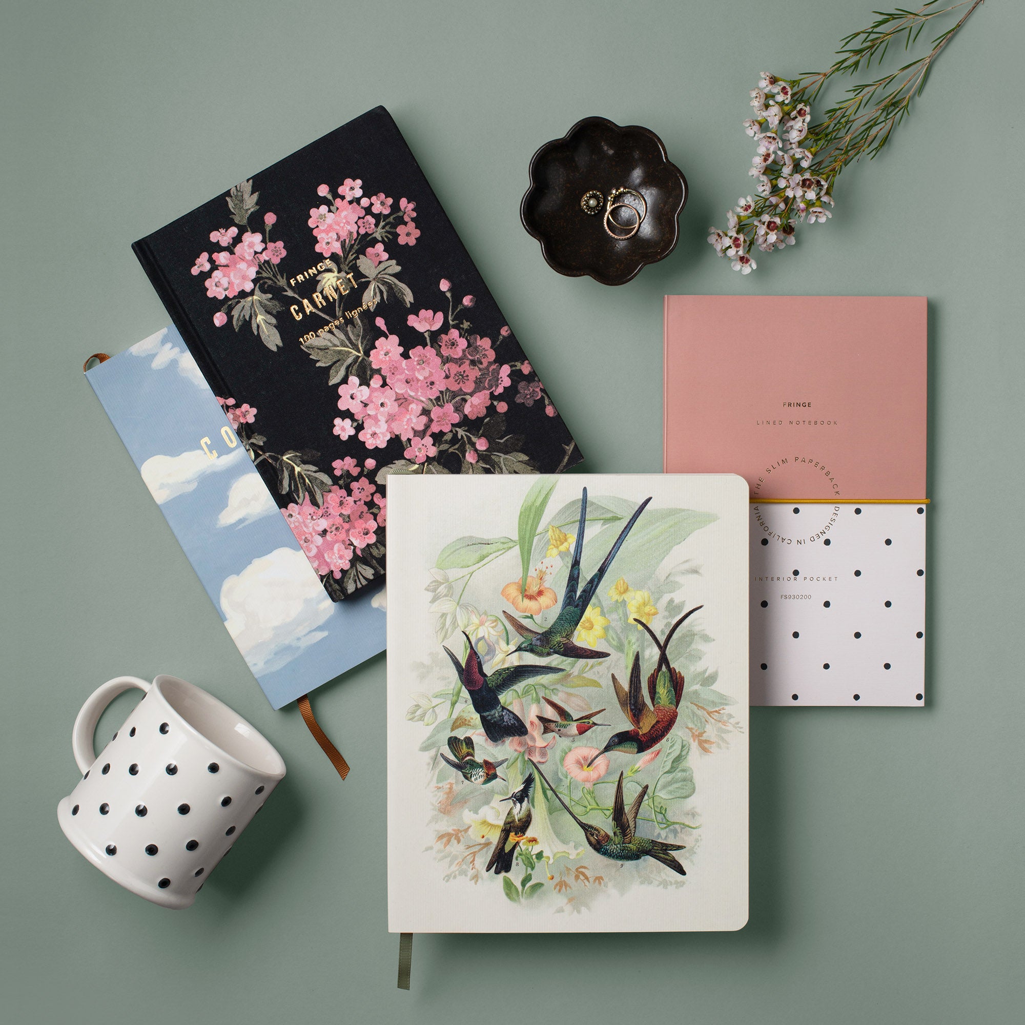 Hummingbirds Classic Large Paperback Journal