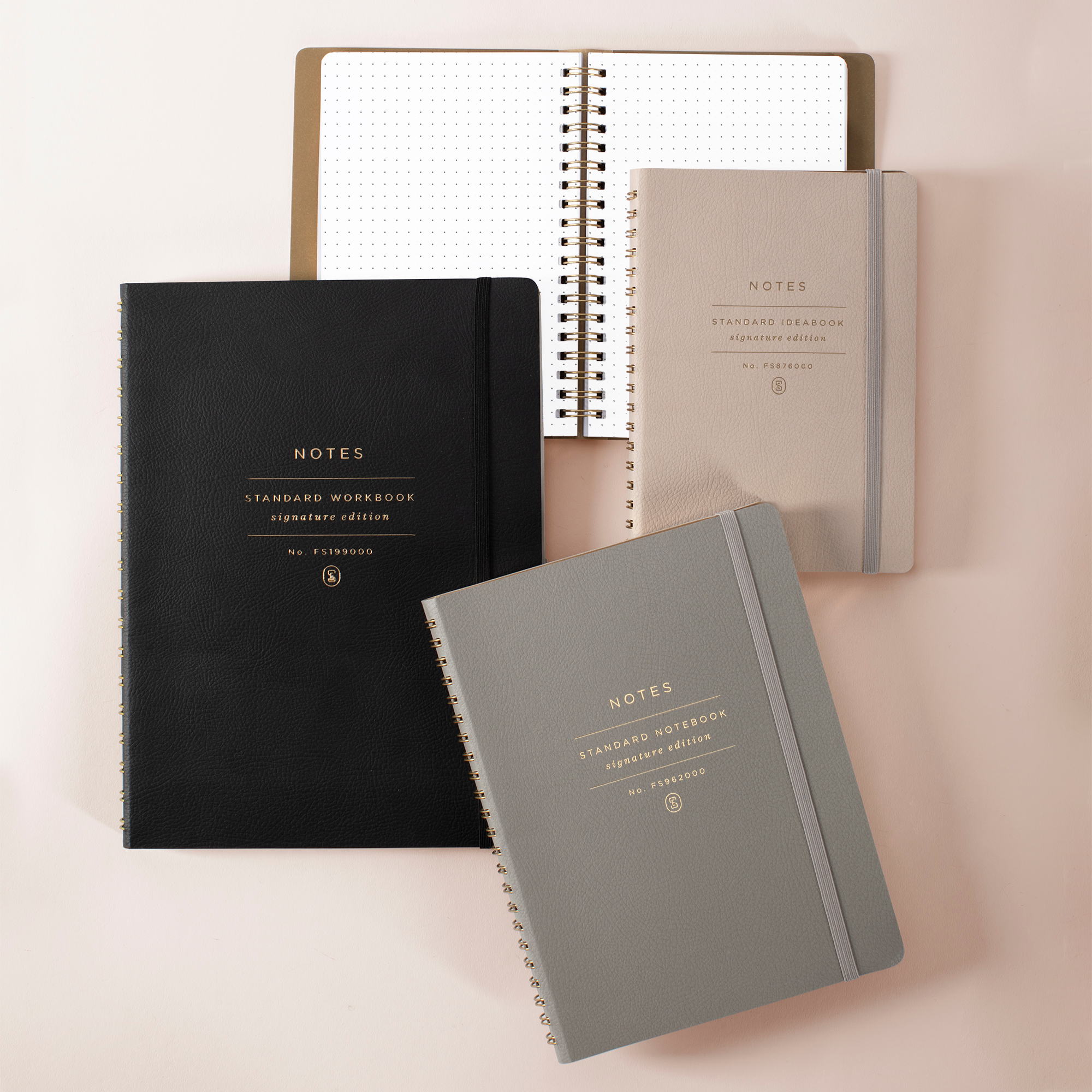 Standard Black Large Workbook