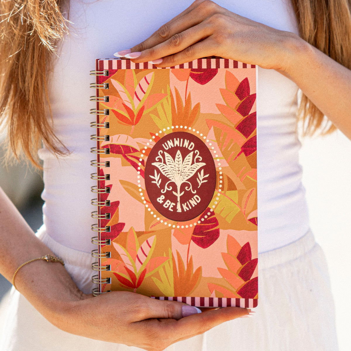 Soleil Unwind Spiral Journal