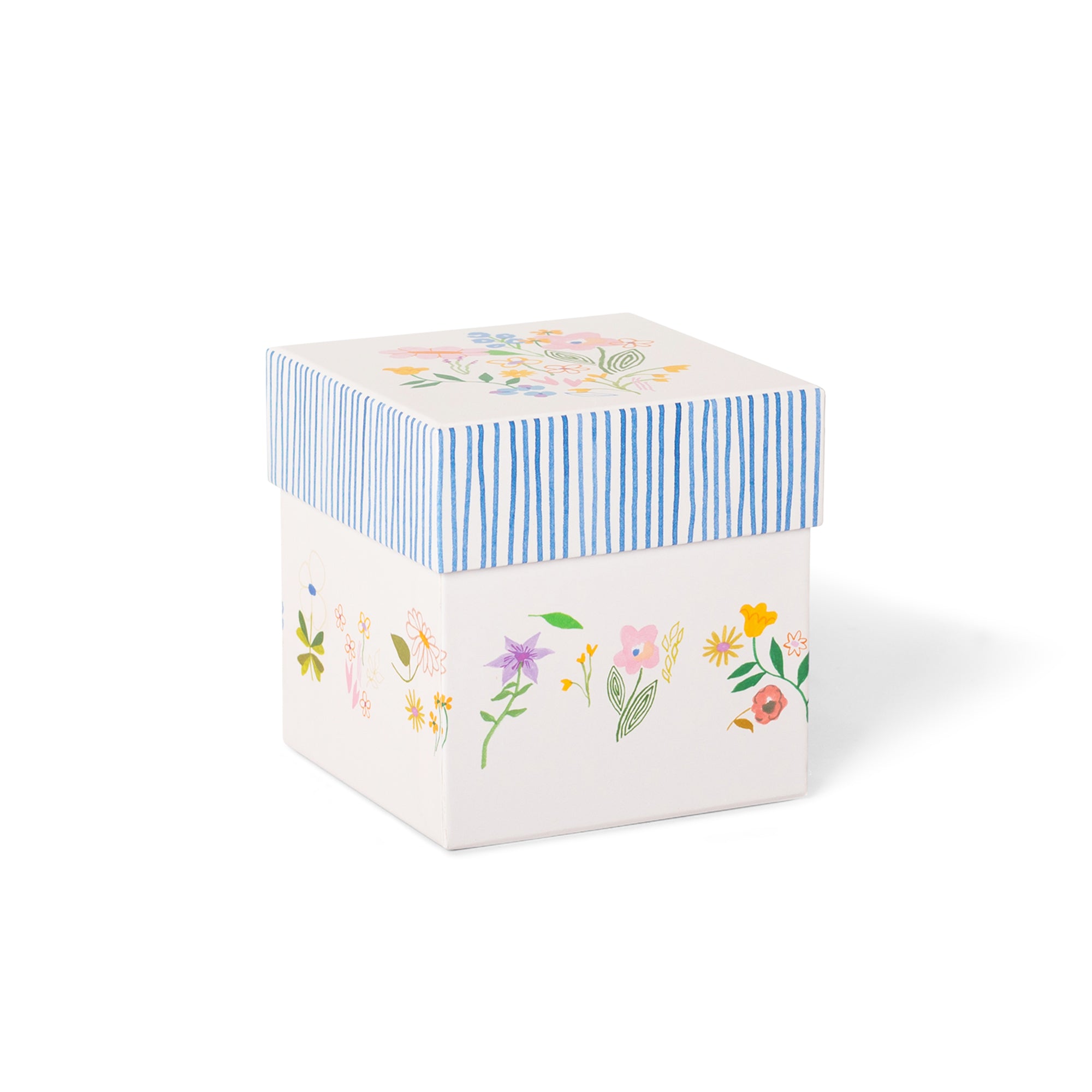 Floral Doodle Stacked Trinket Boxes
