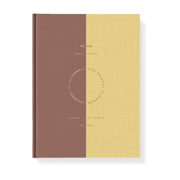 Color Block Dual Function Agenda – Fringe Studio