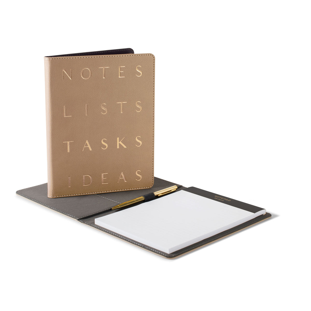 Se Letter Stack Khaki Signature Small Padfolio