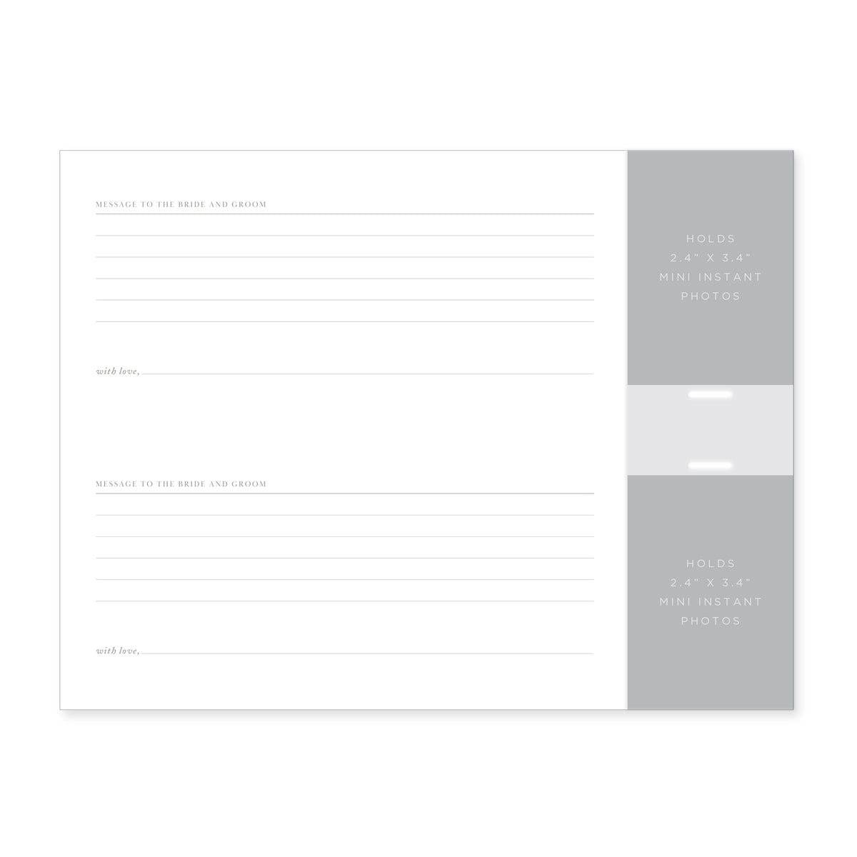 Something Blue Photo Guest Book