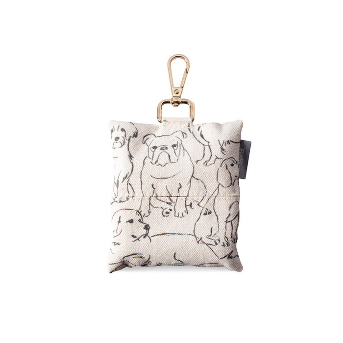 Thoughtful Dogs Canvas Waste Bag Holder