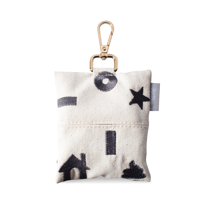 Treat Shapes Canvas Waste Bag Dispenser