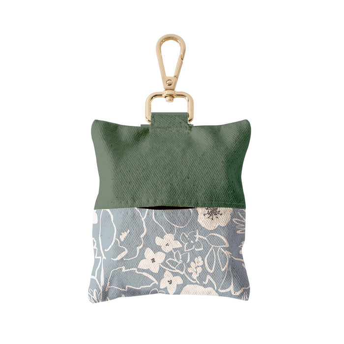 Mem Garden Blooms Canvas Waste Bag Holder