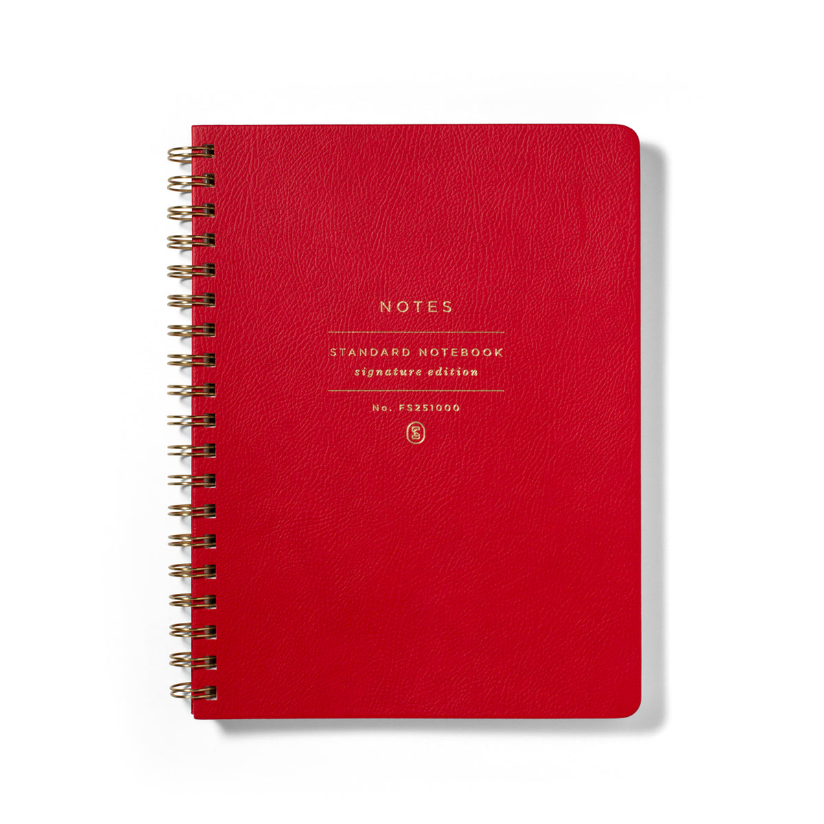 SE Standard Tomato Red Notebook