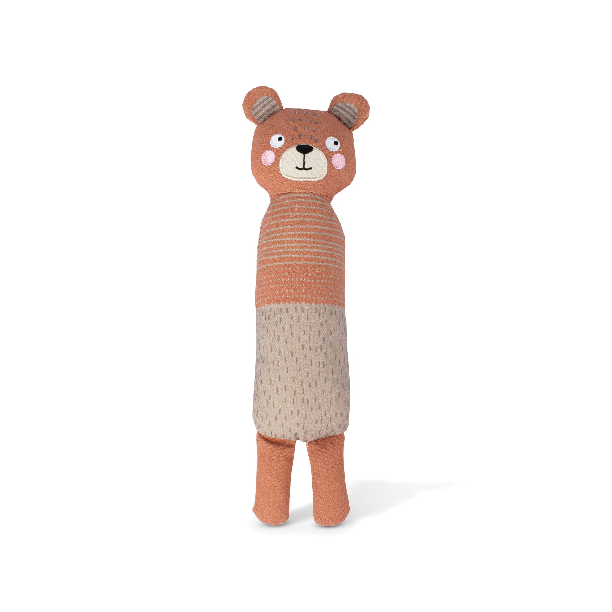 Doing The Bear Minimum Canvas Dog Toy