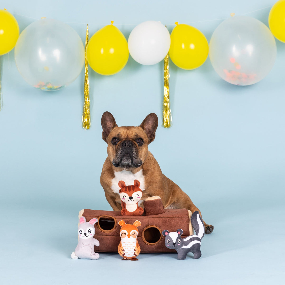 Branch Out Burrow Plush Dog Toy