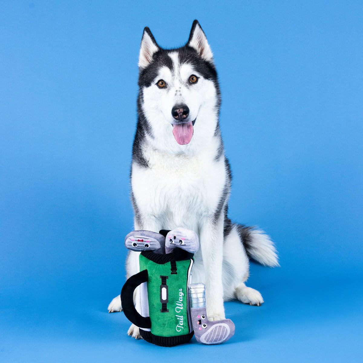 Wagsdale Best Round By Par Burrow Plush Dog Toy