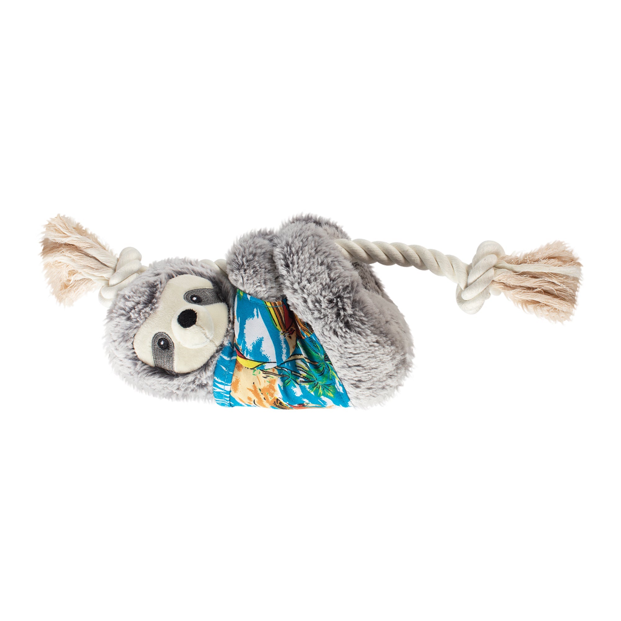 Summer Ray the Sloth Plush Dog Toy
