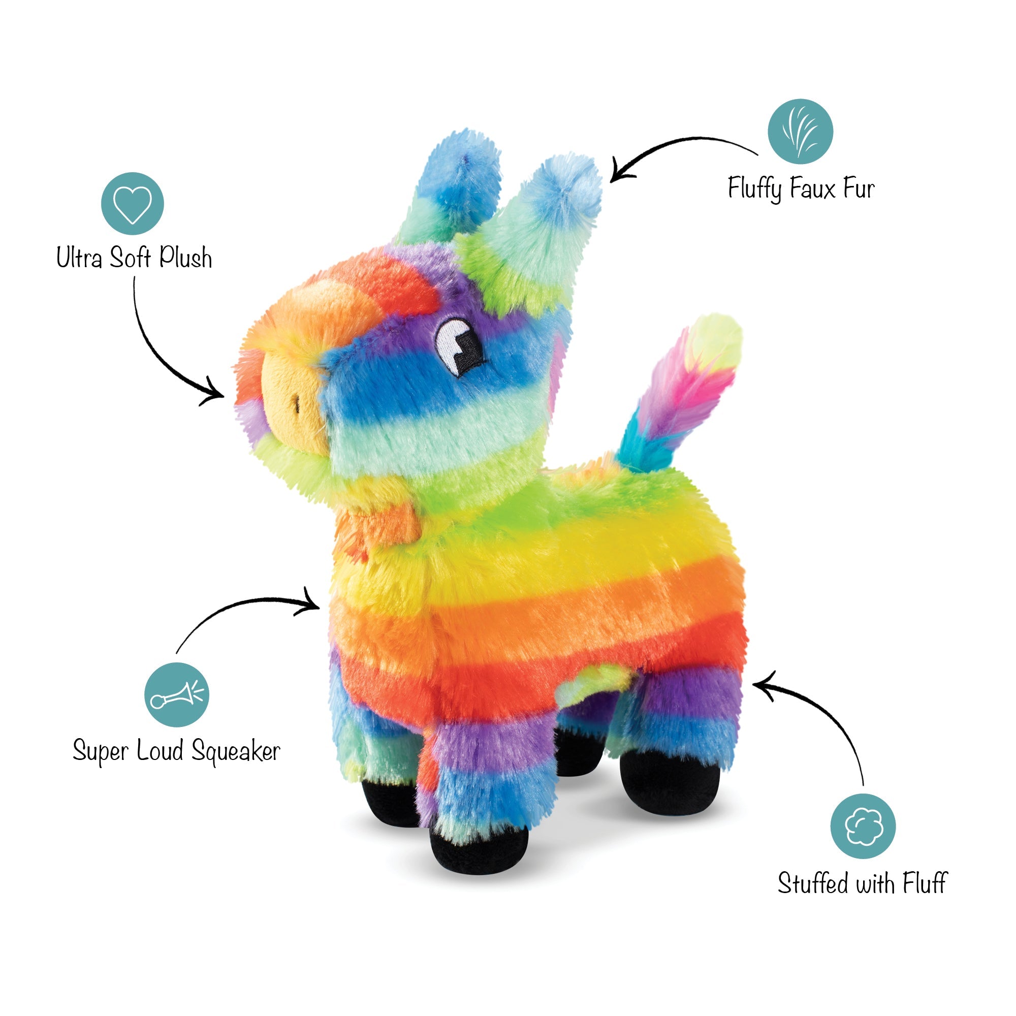 Full O'Fun! Plush Dog Toy