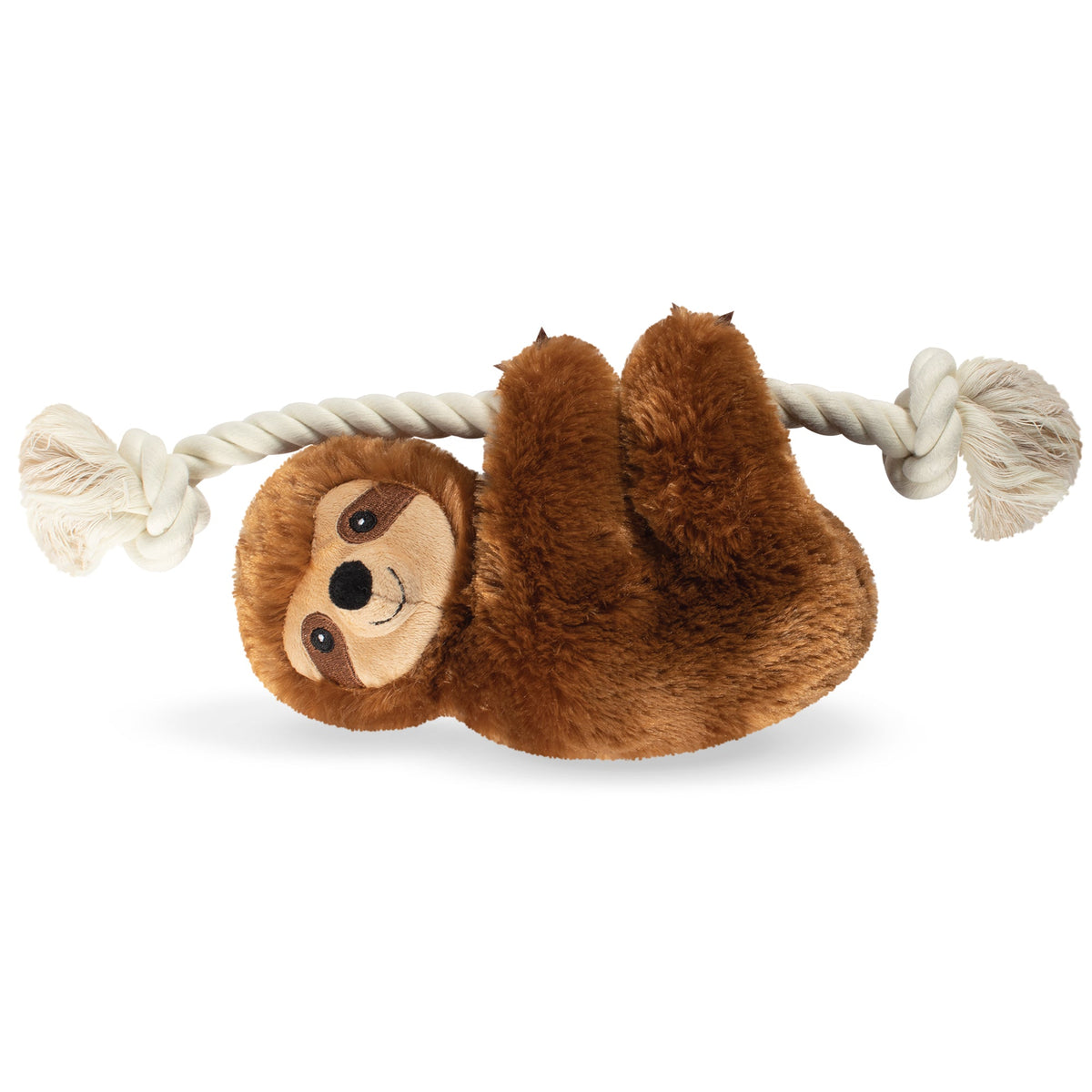 Sluggish Stanley Plush Dog Toy With Rope
