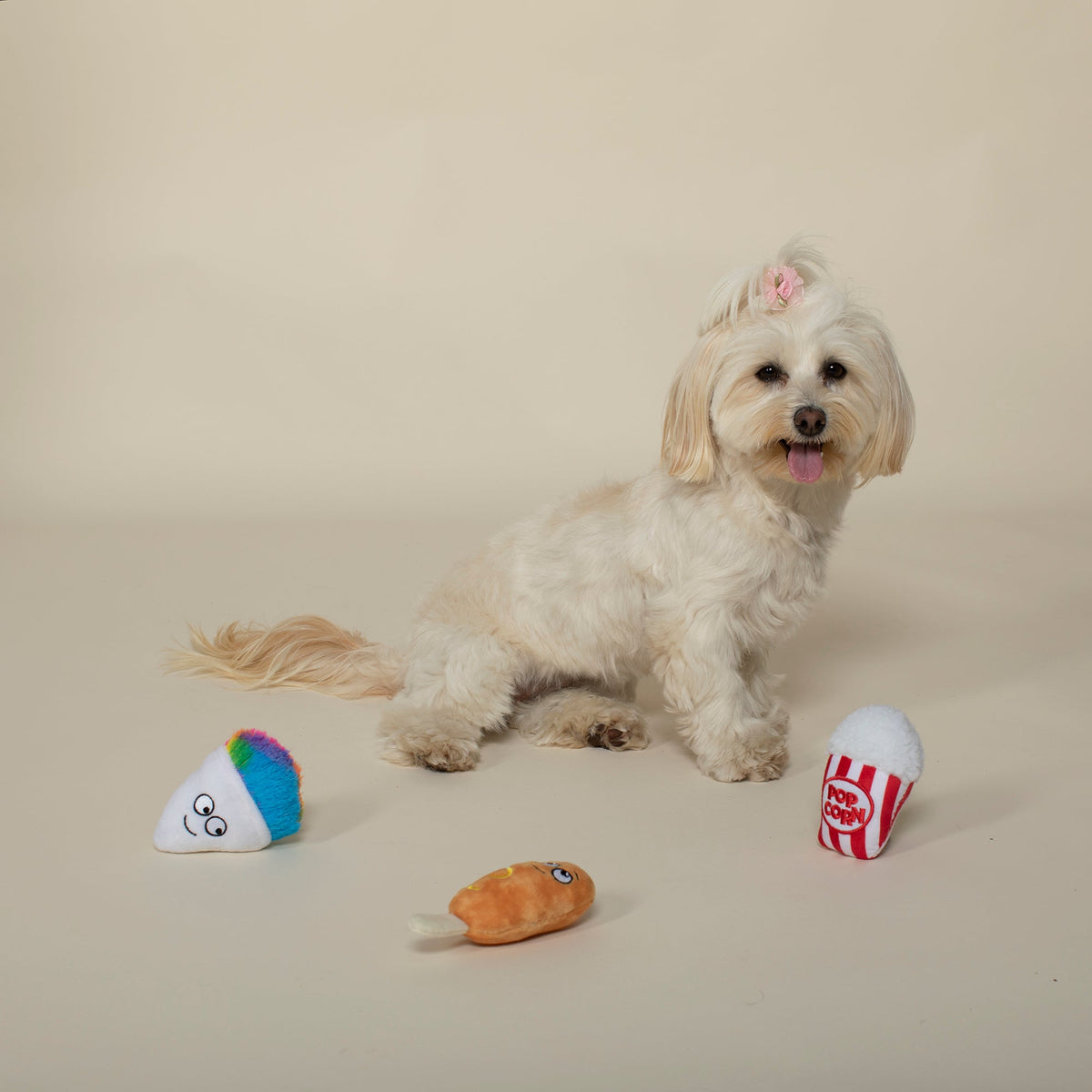 Cheat Day 3pc Mini Plush Dog Toy Set