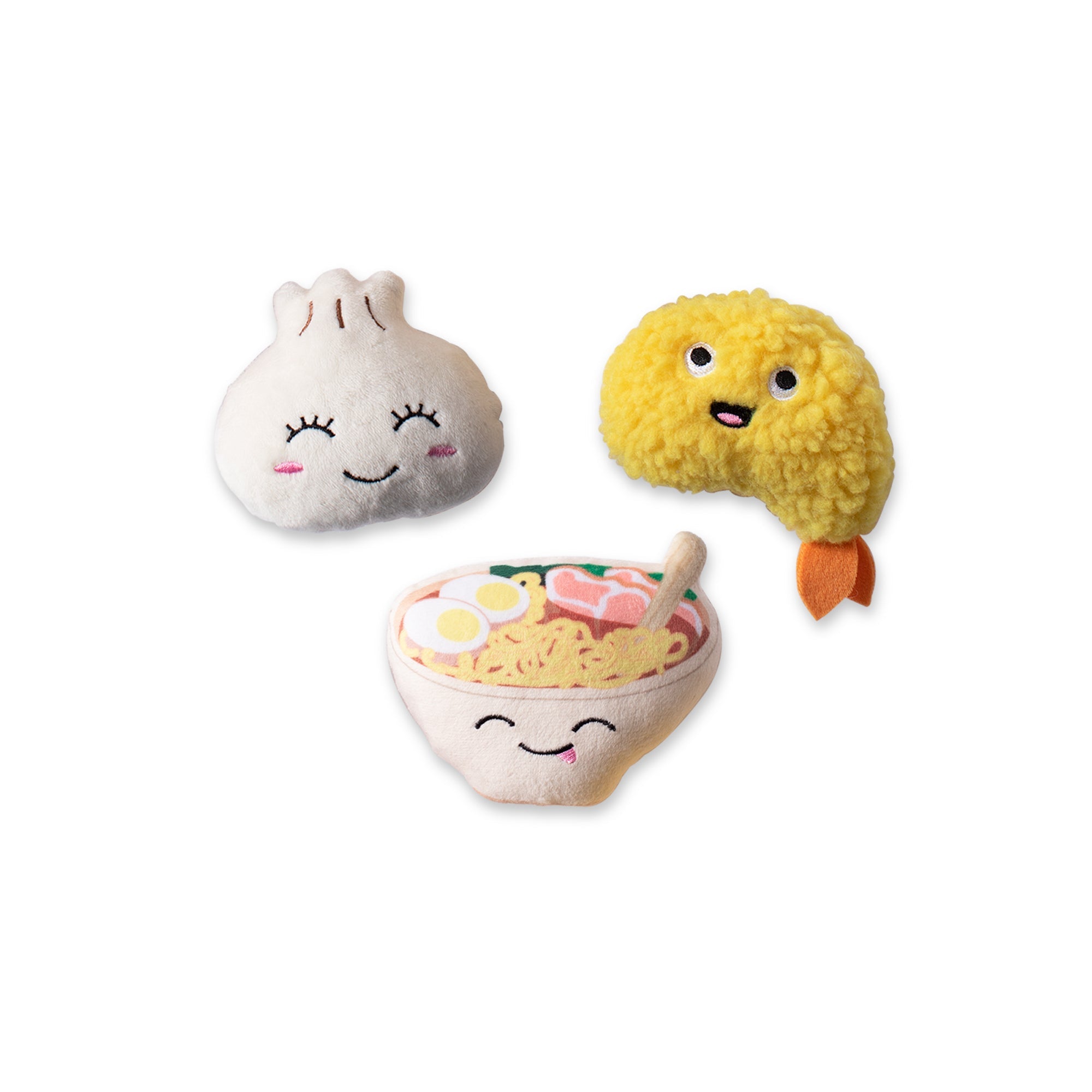 Soy Into You 3pc Mini Plush Dog Toy Set