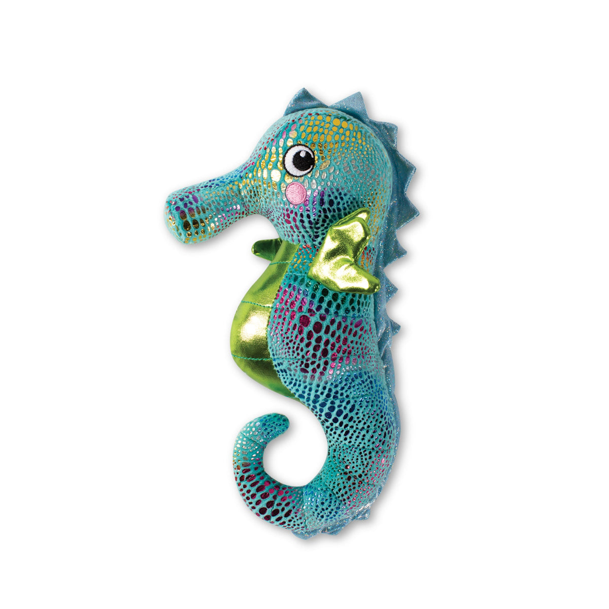 Shelly the Seahorse Plush Dog Toy