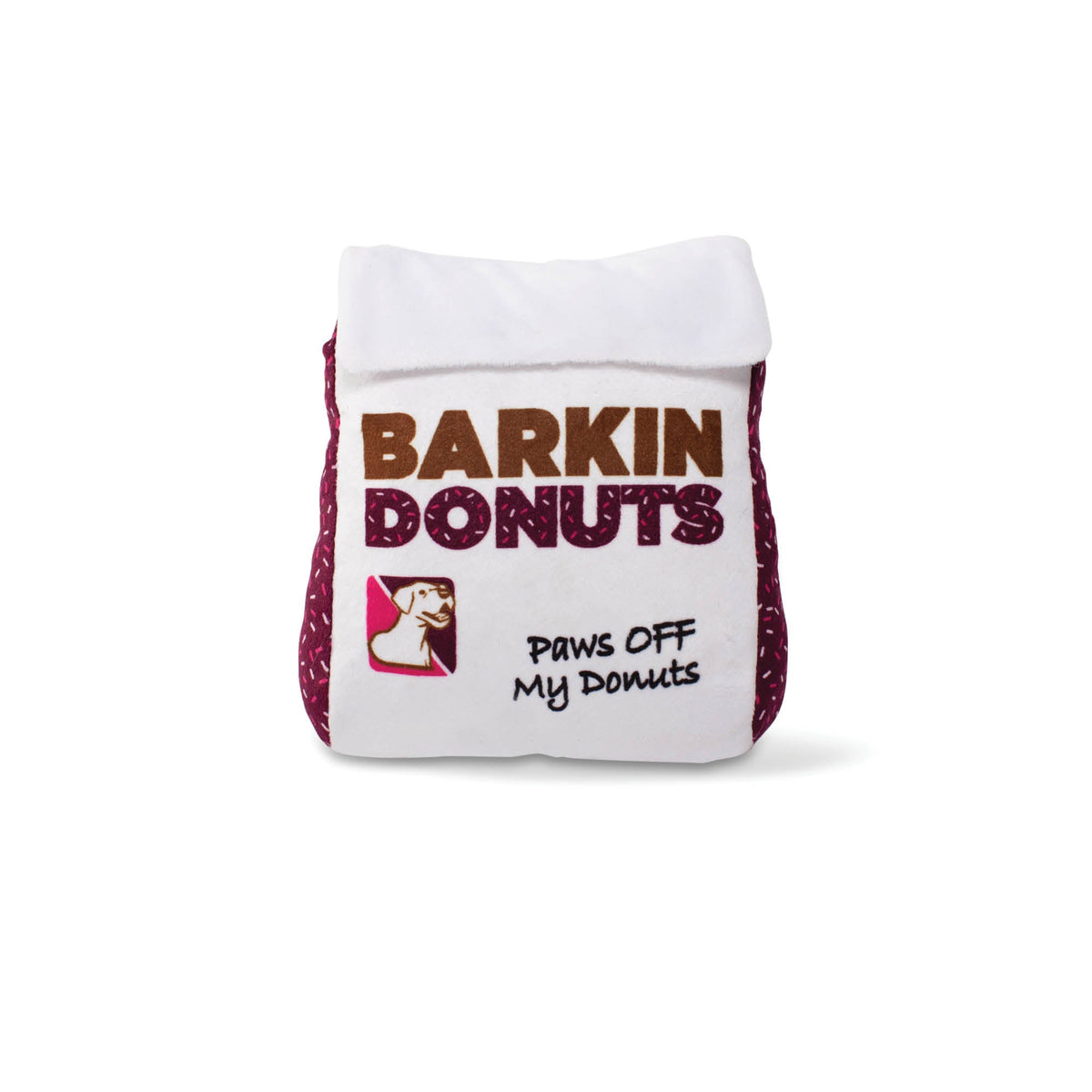 Wagsdale Barkin Donuts Donut Bag Dog Toy