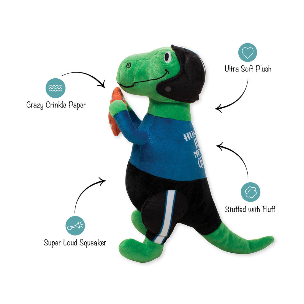 Hustle, Hit, Never Quit Dog Toy
