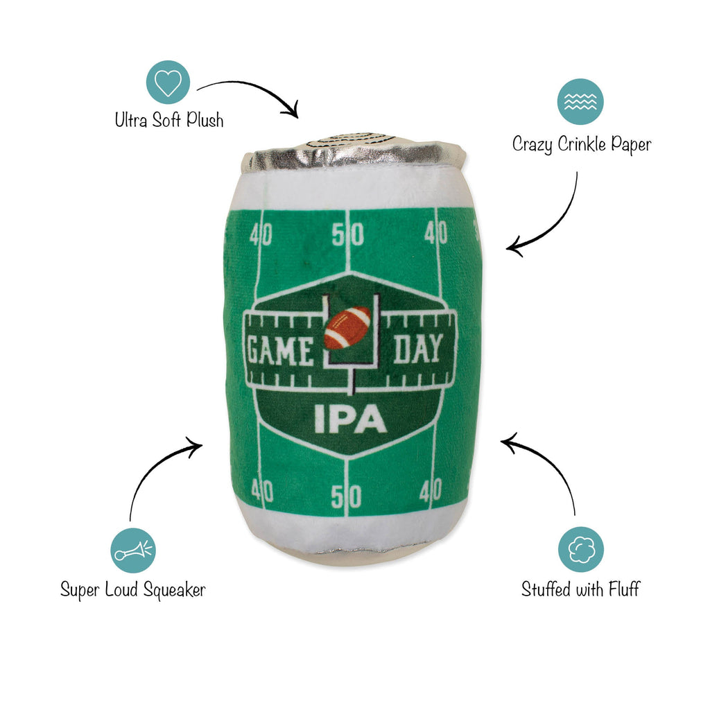 Game Day Ipa Dog Toy