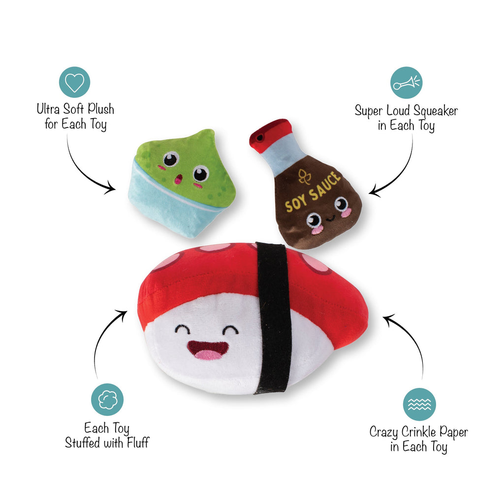 Soy Mates Dog Toys