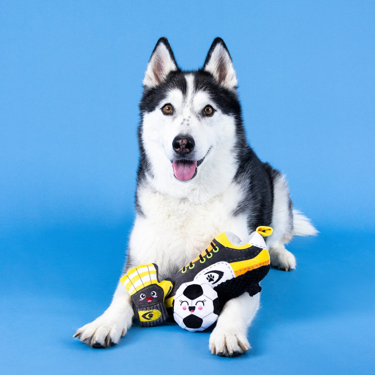 Wagsdale Goooooal! 3pc Plush Dog Toy Set