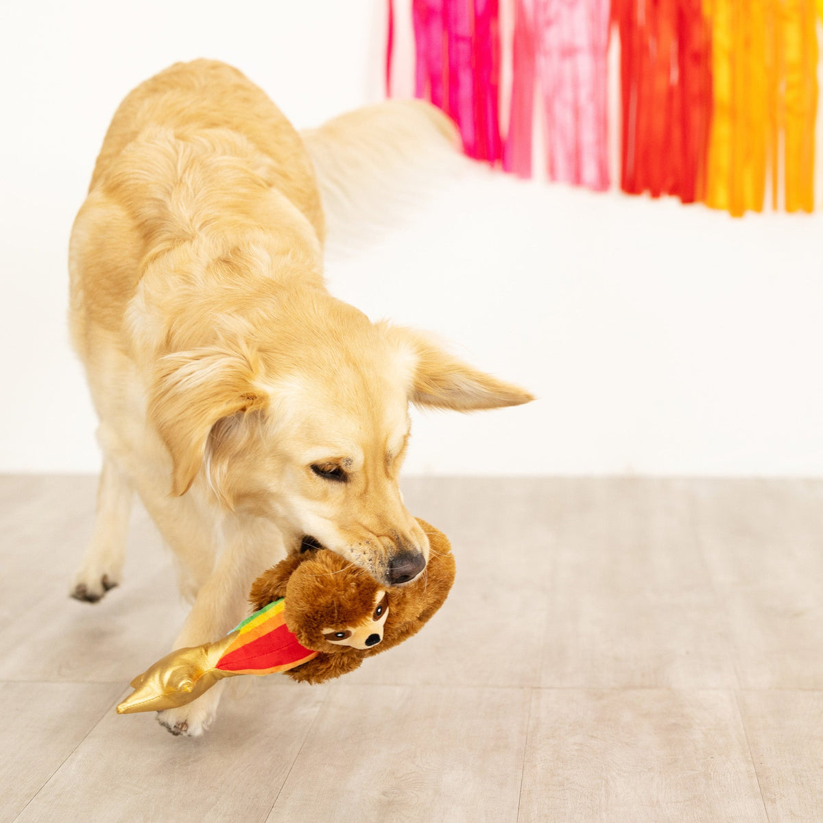Rainbow High Plush Dog Toy